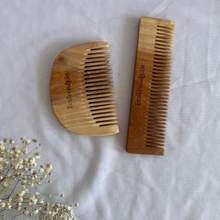 Load image into Gallery viewer, Neem Wood Pocket Comb
