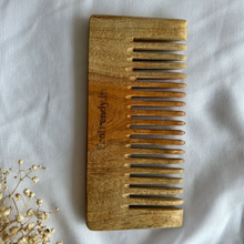 Load image into Gallery viewer, Neem wood comb | Pack of 1
