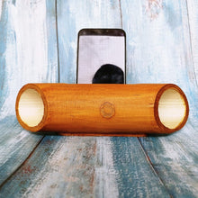 Load image into Gallery viewer, Bamboo Amplifier &amp; Mobile stand

