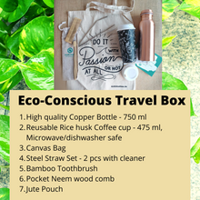 Load image into Gallery viewer, Eco-Conscious Travel Box Gift Set
