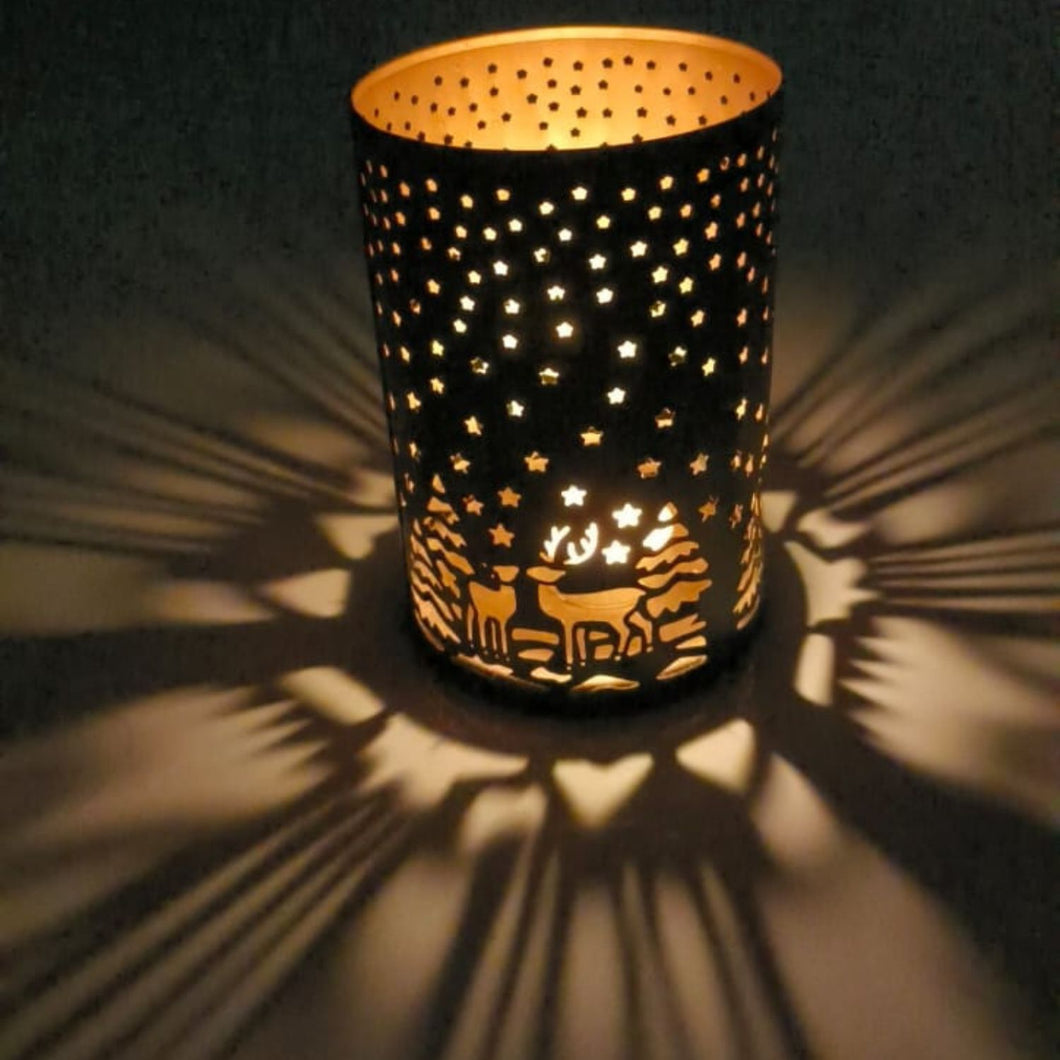 Designer Metal Tea Light Candle Holder